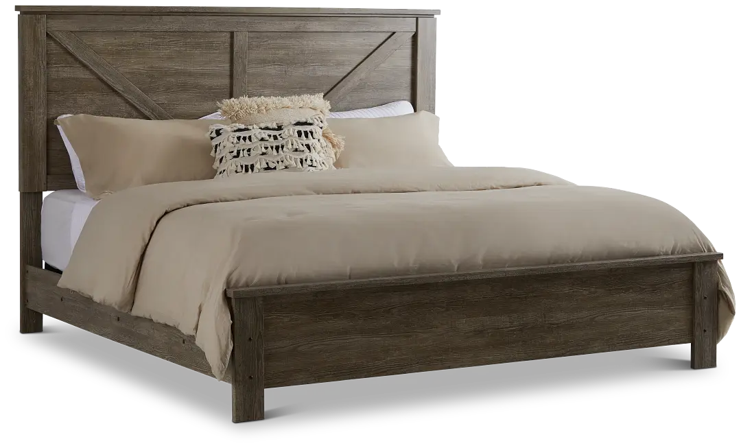 Blueridge Light Tone Panel Bed Blueridge Light Tone Panel Bed