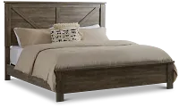 Blueridge Light Tone Panel Bed