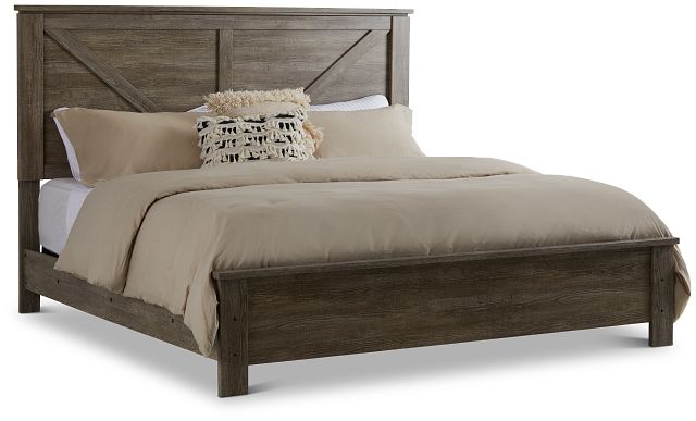 Blueridge Light Tone Panel Bed