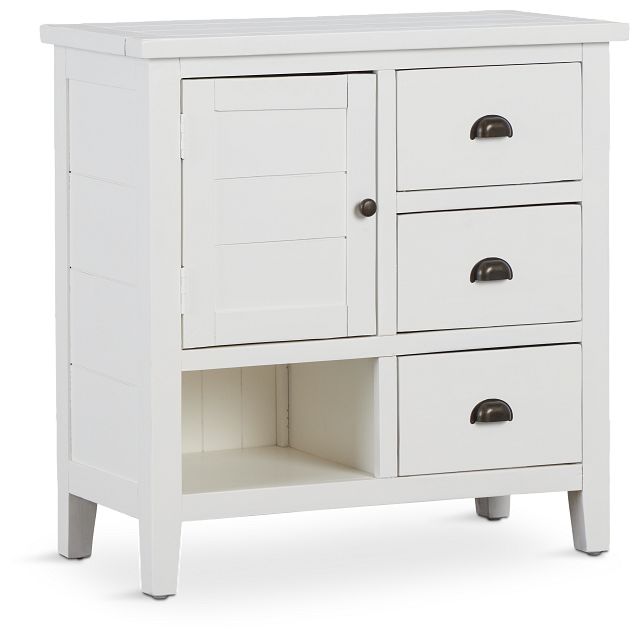 Bismark White Accent Chest