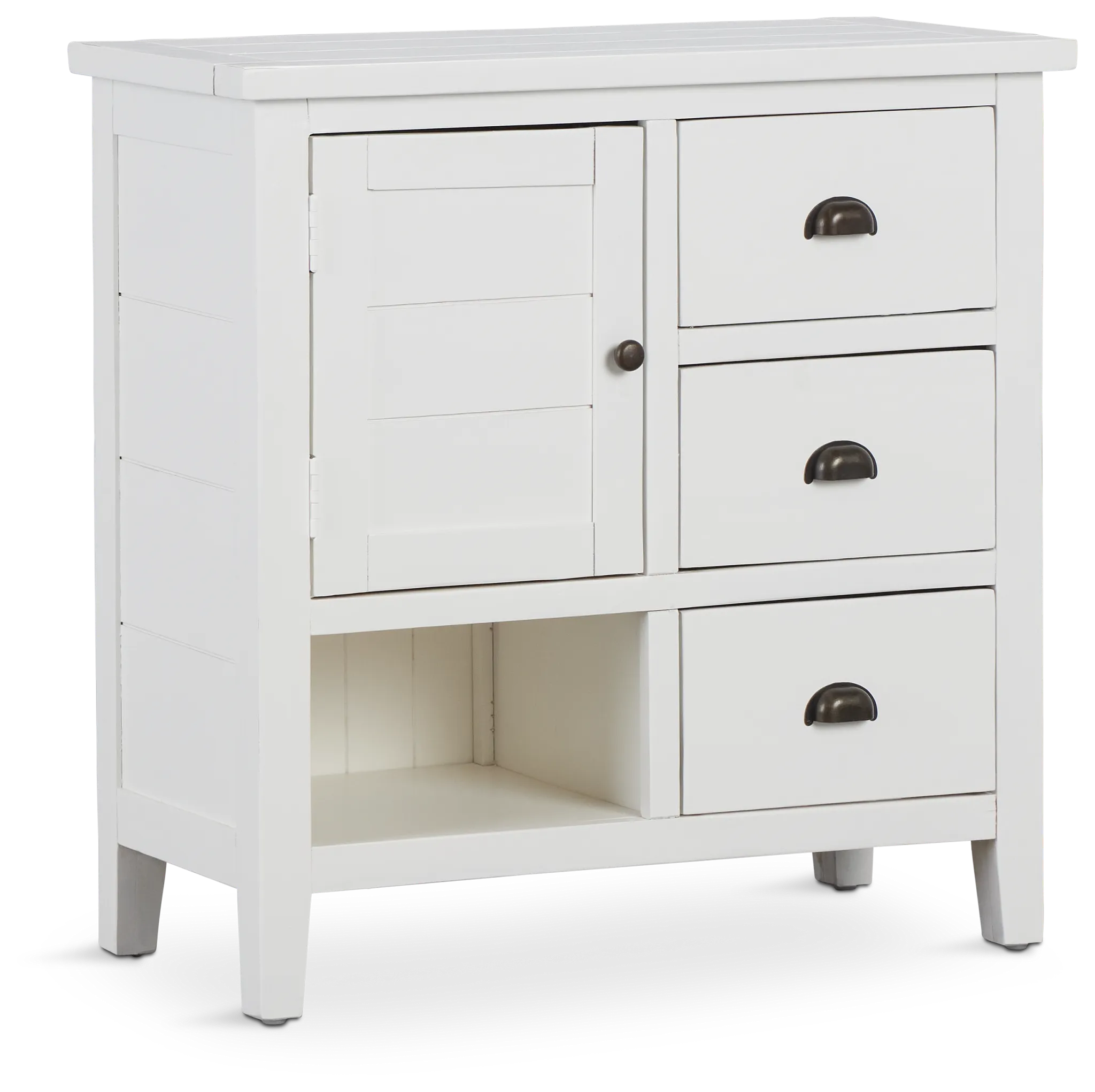 Bismark White Accent Chest