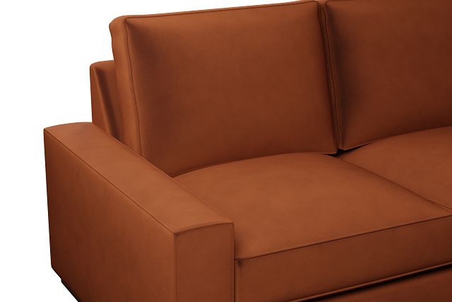 Edgewater Joya Orange Right Chaise Sectional