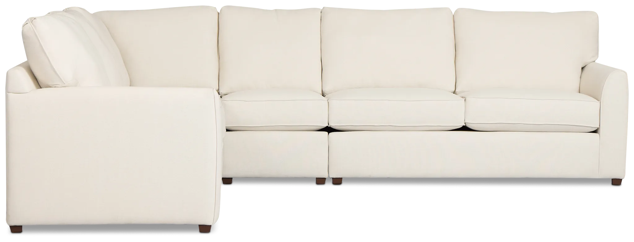 Tate Light Beige Fabric Medium Two-arm Sectional