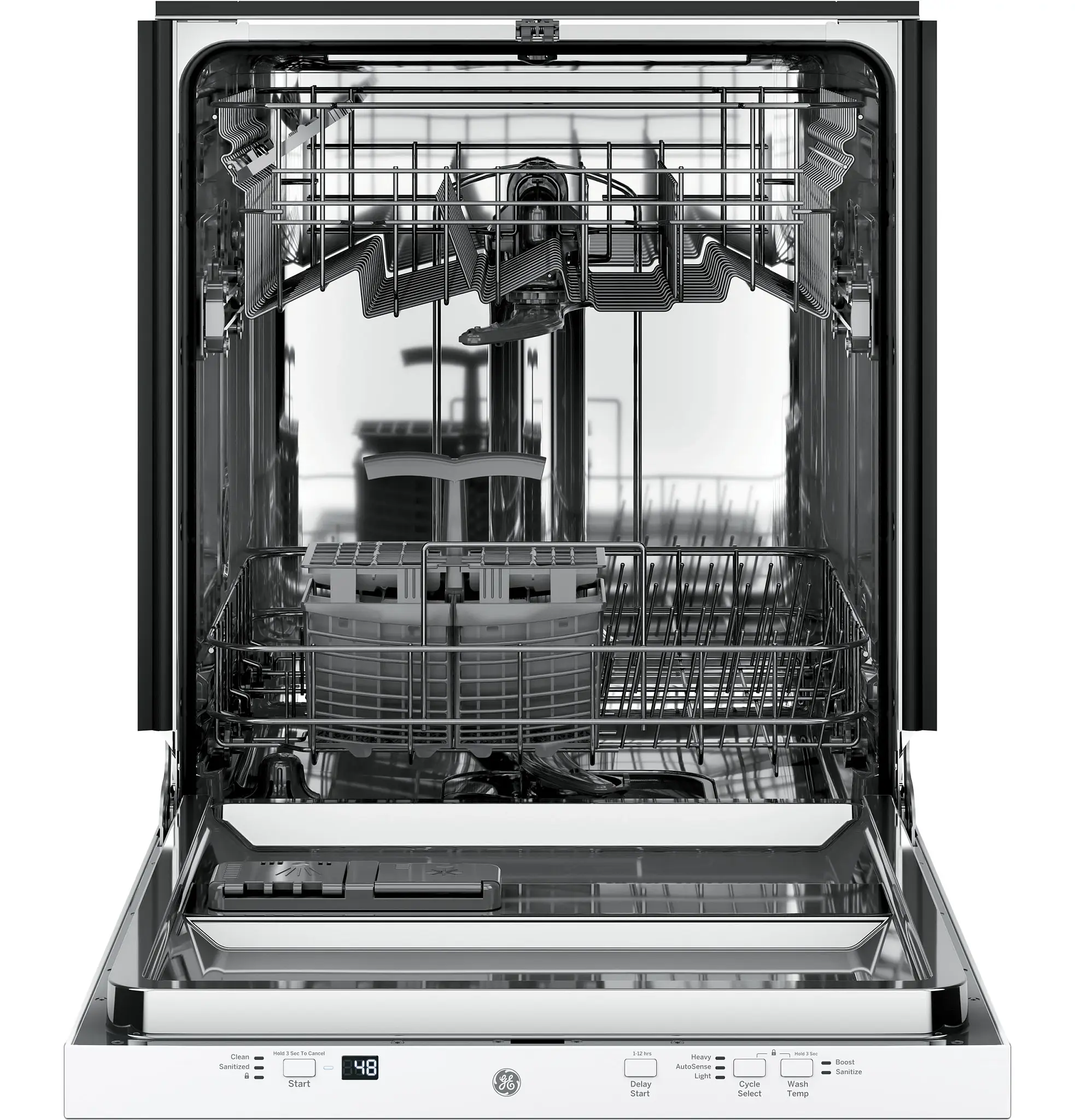 Ge 225 Series White Built In Dishwasher Ge 225 Series White Built In Dishwasher