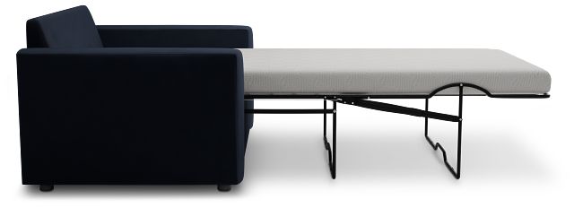 Siesta Joya Dark Blue Fabric Cooling Memory Foam Sleeper