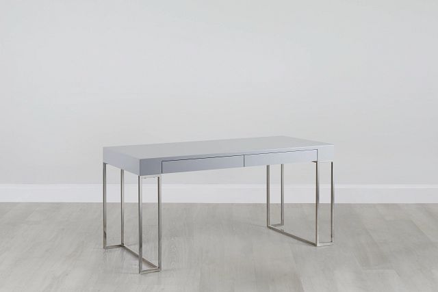 Vancouver Gray Writing Desk