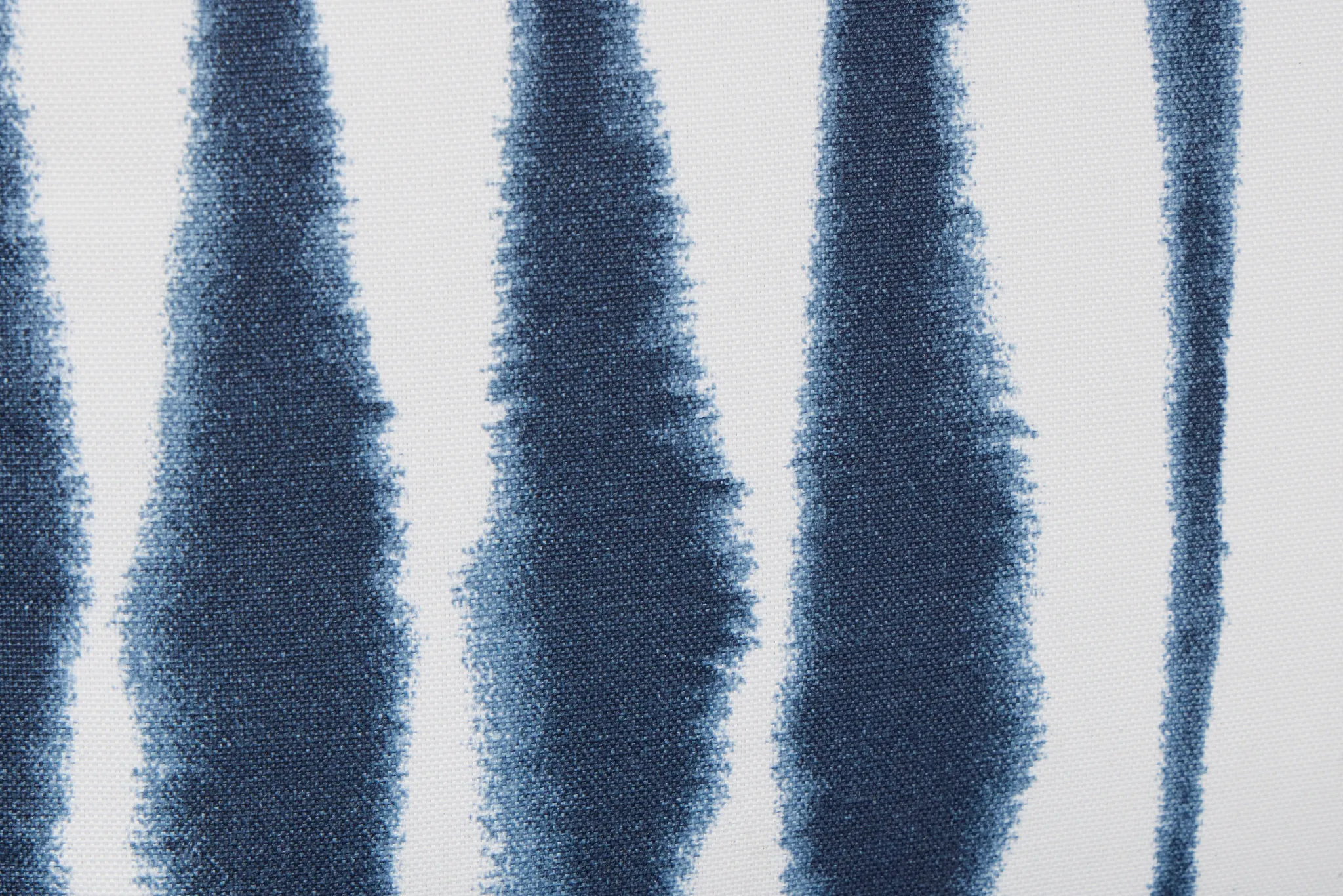 Salix Navy Fabric Accent Pouf