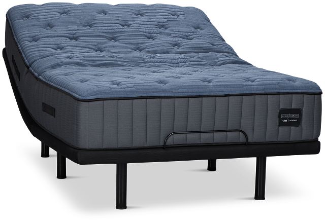 Kevin Charles By Sealy Reserve Lux Plush Deluxe Adjustable Mattress Set