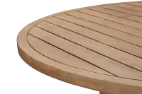 Laguna Light Tone Round Dining Table