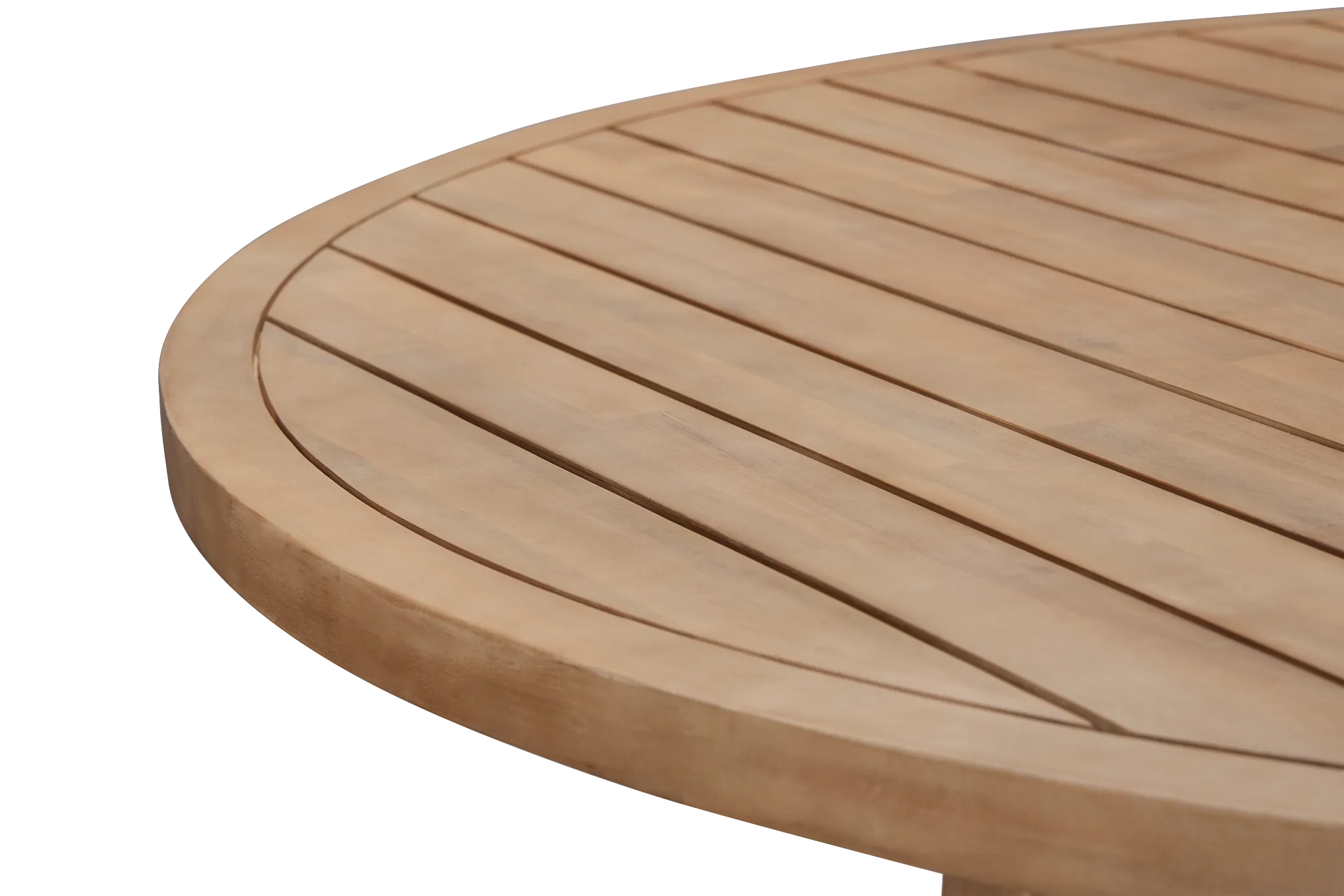 Laguna Light Tone Round Dining Table