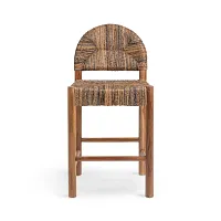 Sunset Mid Tone 24" Woven Barstool