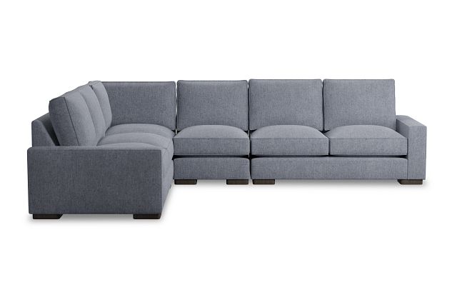 Edgewater Elevation Gray Medium Two-arm Sectional