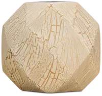 Bella White Round Vase