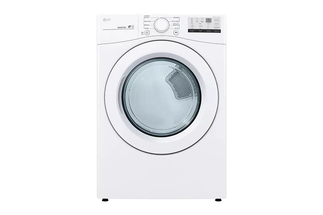 Lg 3401 Series White Front Load Gas Dryer