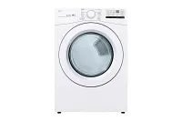 Lg 3401 Series White Front Load Gas Dryer