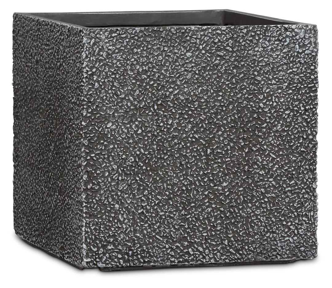 Avena Black Medium Planter Avena Black Medium Planter