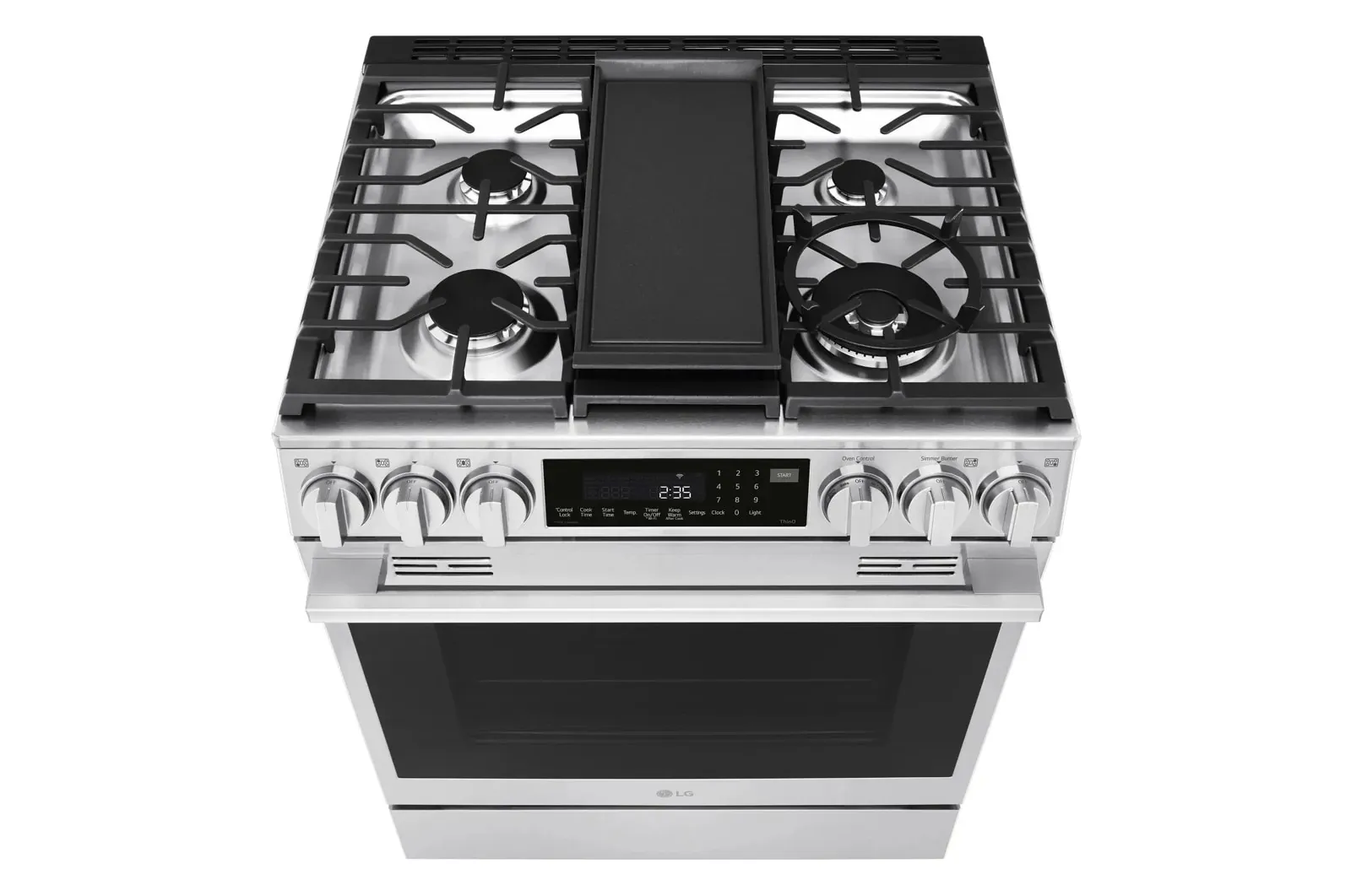 Lg 6337 Series Stainless Steel Gas Range