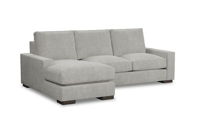 Edgewater Elevation Khaki Left Chaise Sectional