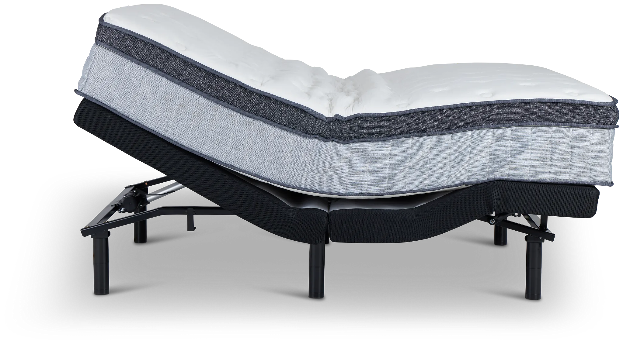 Rest & Renew By Zinus Pocket Innerspring 14" Plus Adjustable Mattress Set