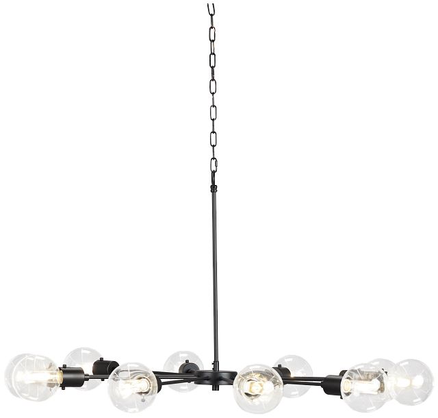 Barnes Black Chandelier