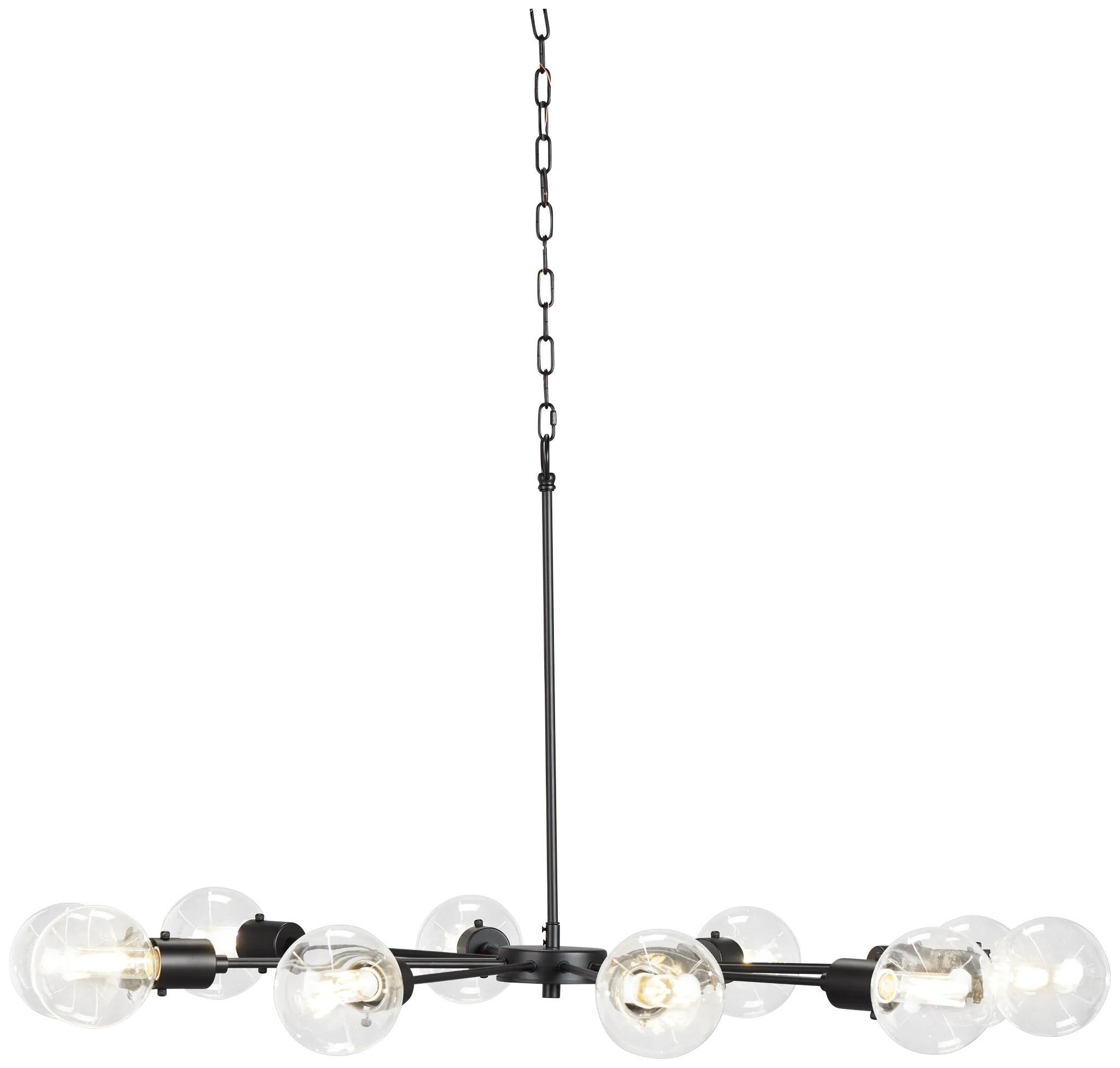 Barnes Black Chandelier