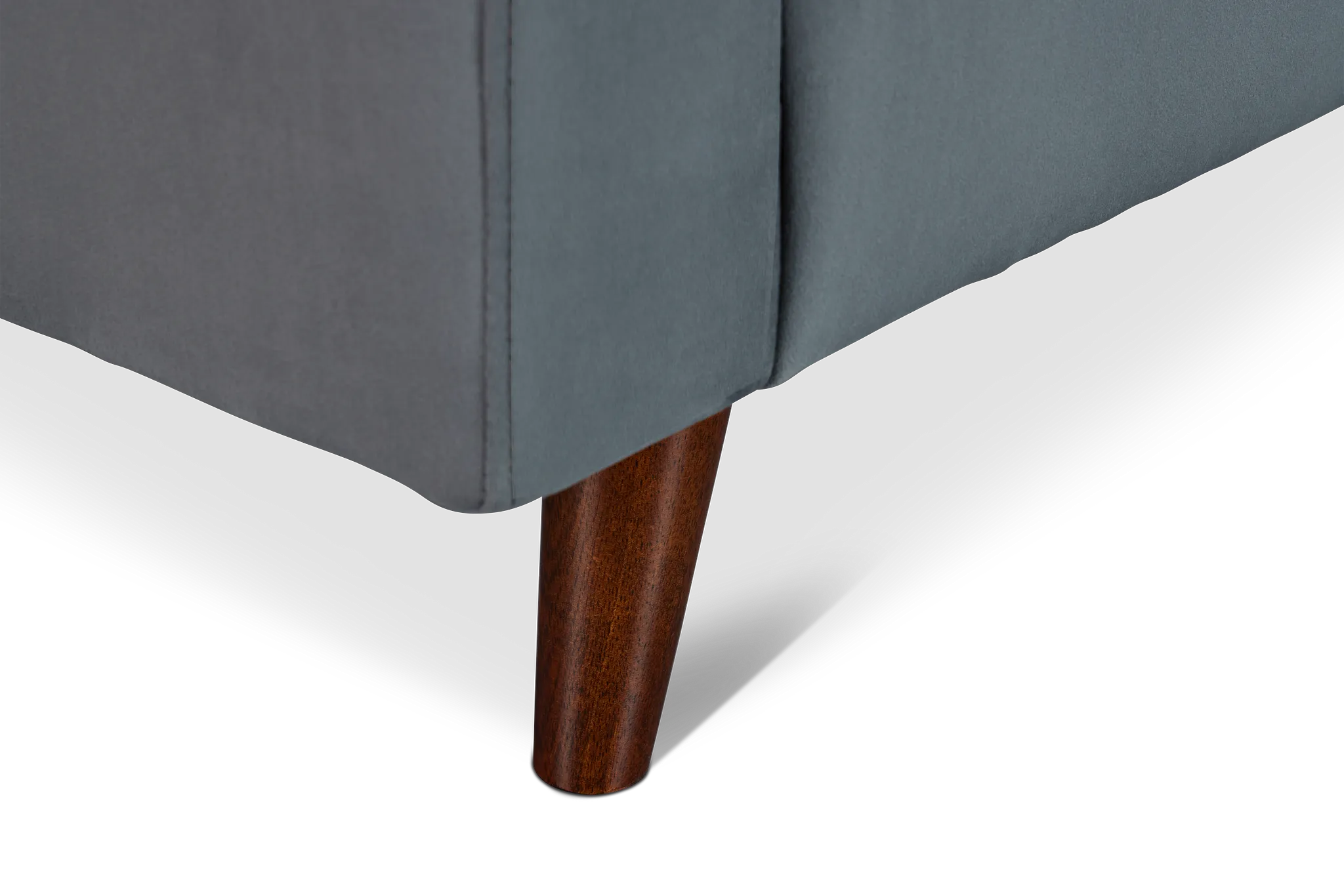 Mila Gray Velvet Chair