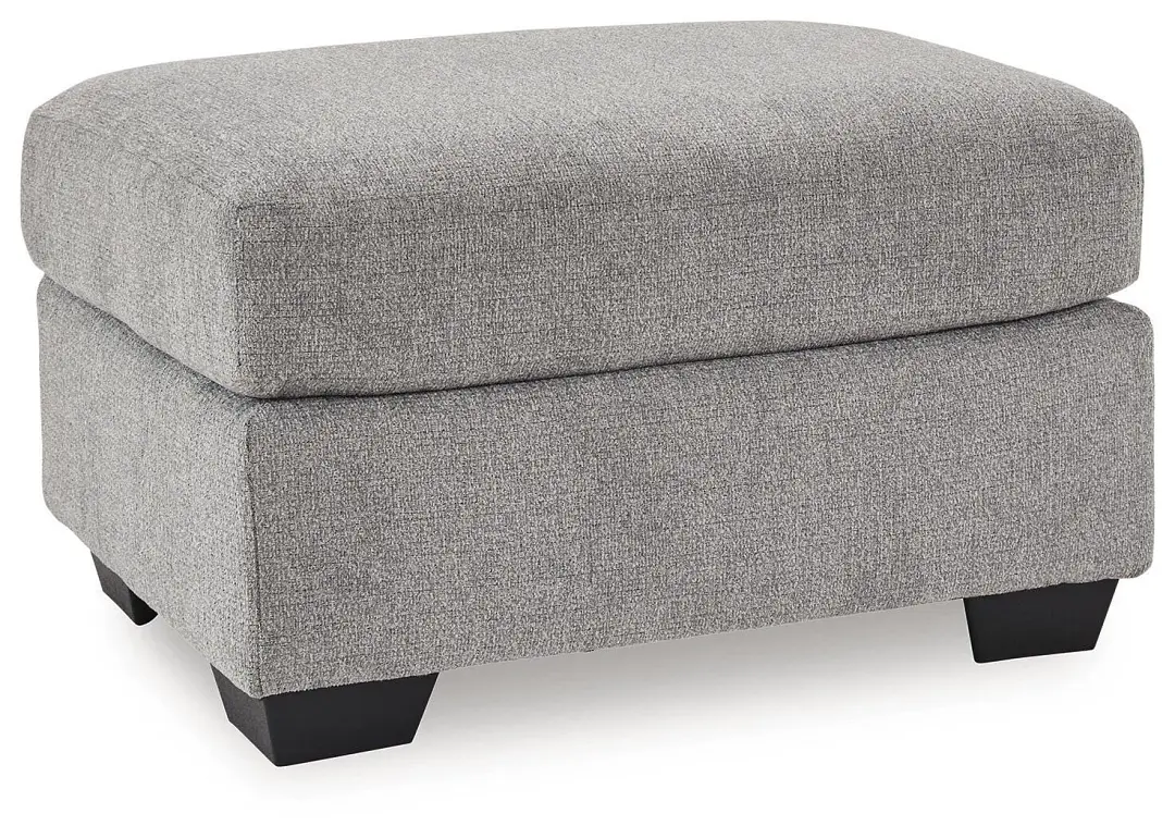 Loreo Light Gray Micro Ottoman Loreo Light Gray Micro Ottoman