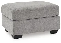 Loreo Light Gray Micro Ottoman