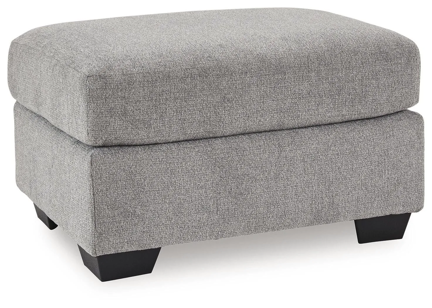 Loreo Light Gray Micro Ottoman