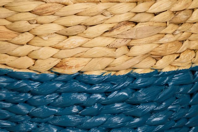 Maddie Set Of 3 Stripe Basket