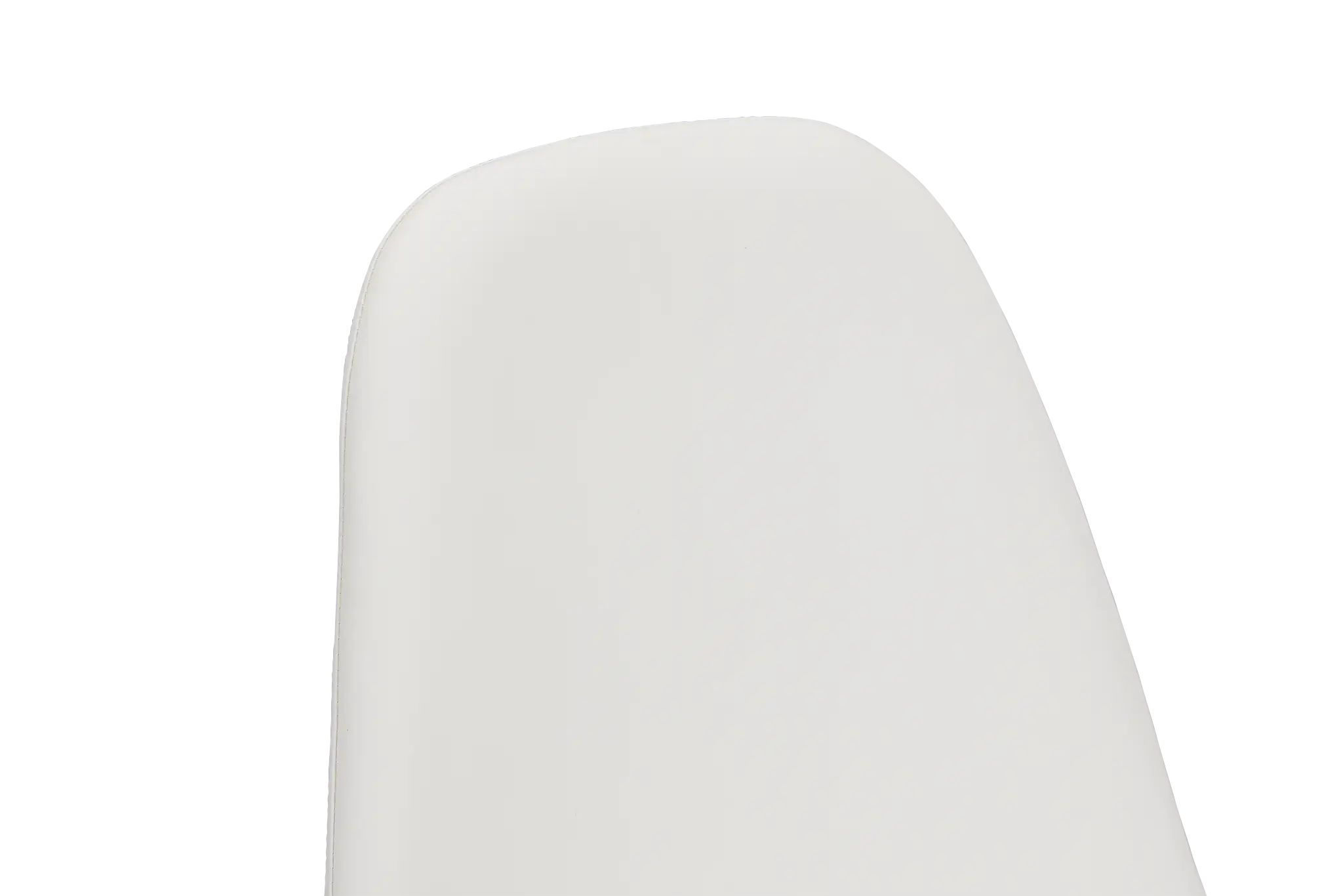 Havana White Micro Upholstered Side Chair W/ Black Legs Havana White Micro Upholstered Side Chair W/ Black Legs
