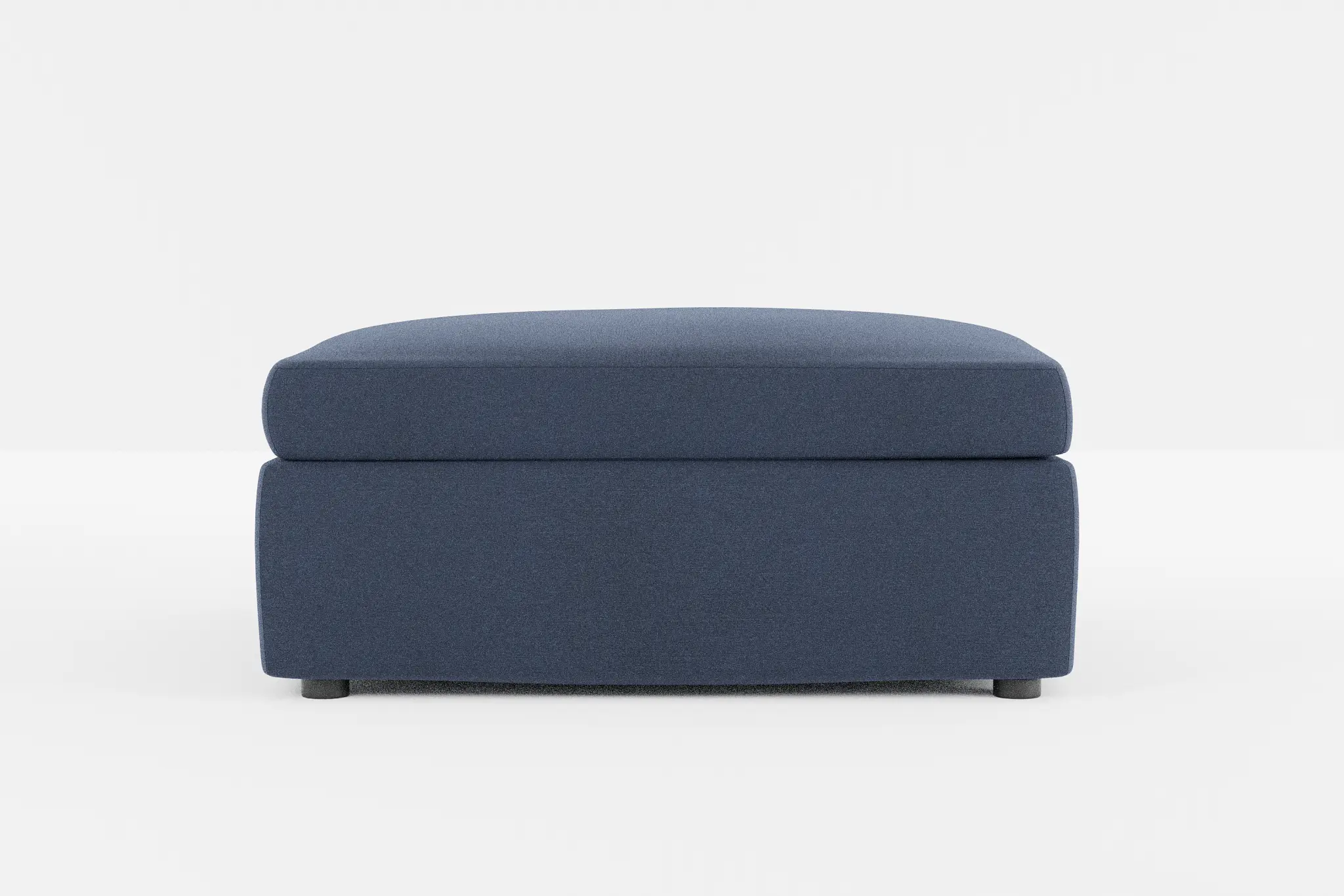 Destin Peyton Dark Blue Fabric Cocktail Ottoman Destin Peyton Dark Blue Fabric Cocktail Ottoman
