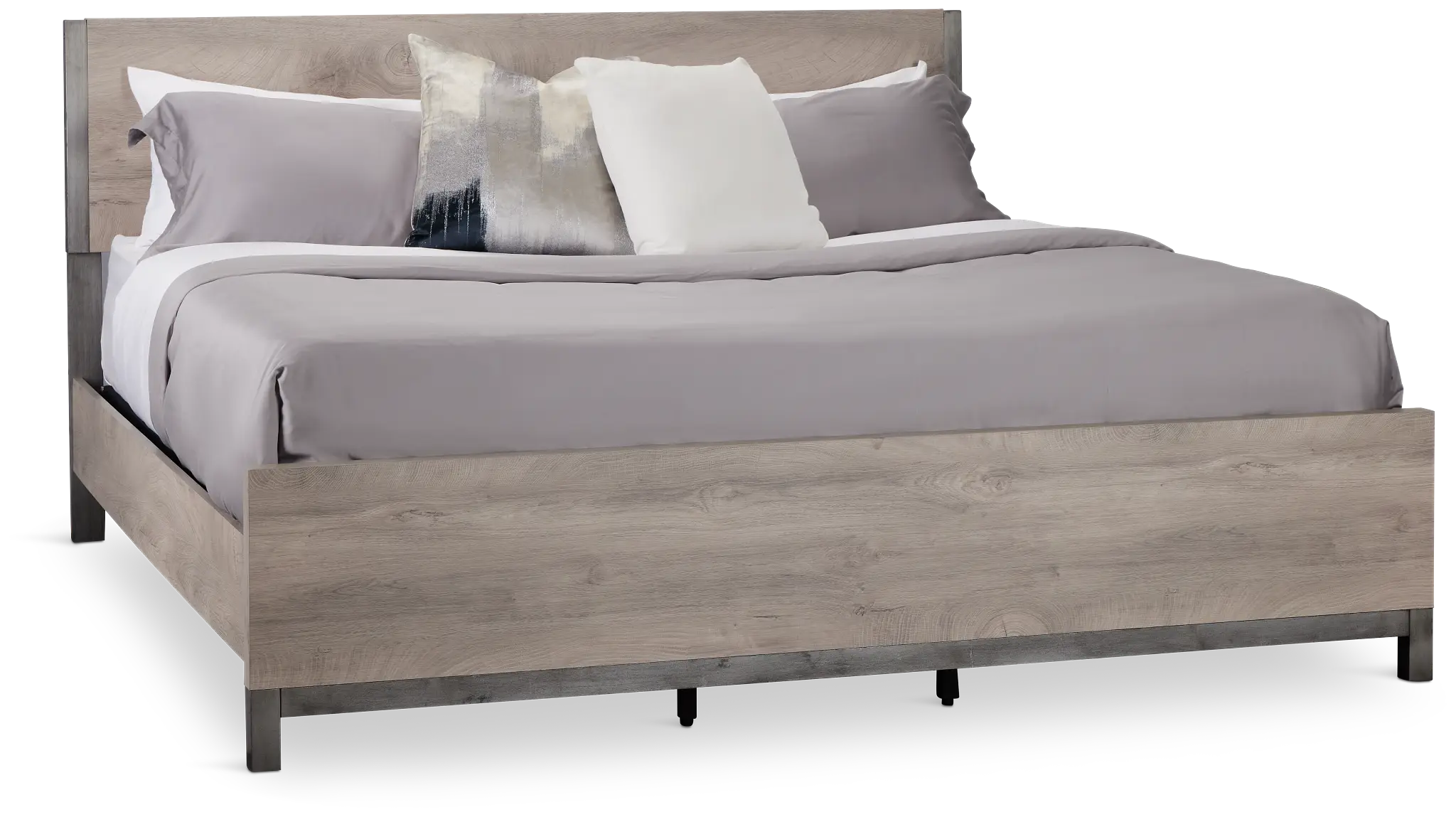 Evanston Gray Panel Bed Evanston Gray Panel Bed