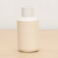 Adla White Small Vase