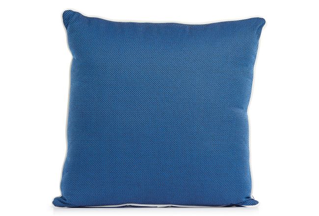 Forest Blue 20" Indoor/outdoor Square Accent Pillow