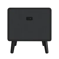 Rupin Black Square End Table