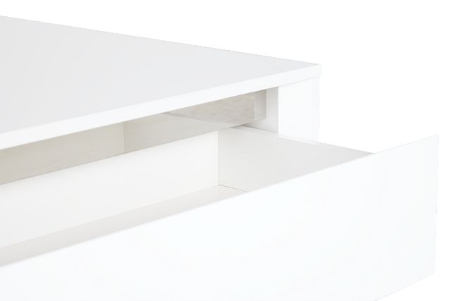 Vancouver White Rectangular Coffee Table