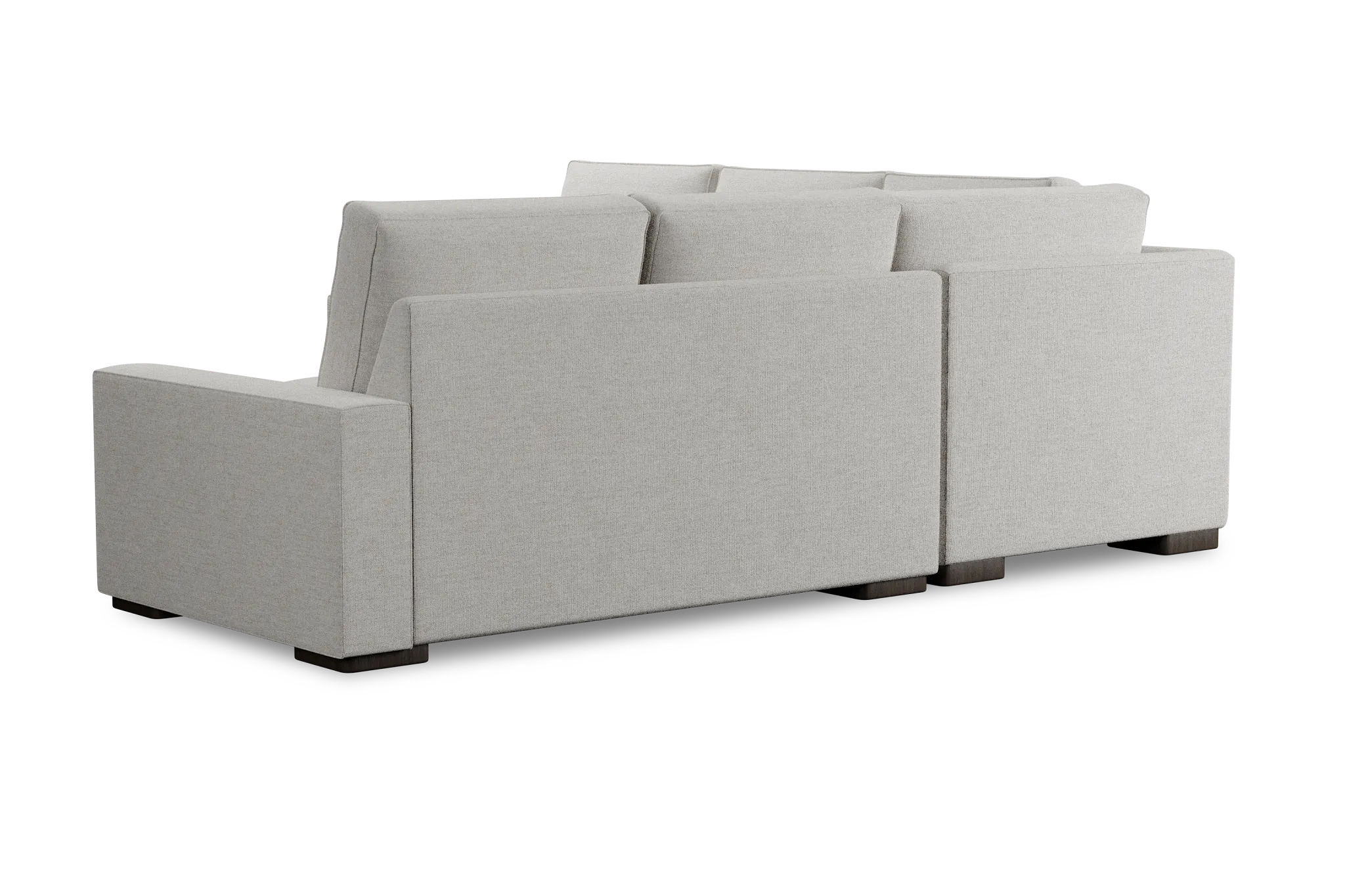 Edgewater Maguire Ivory Small Two-arm Sectional