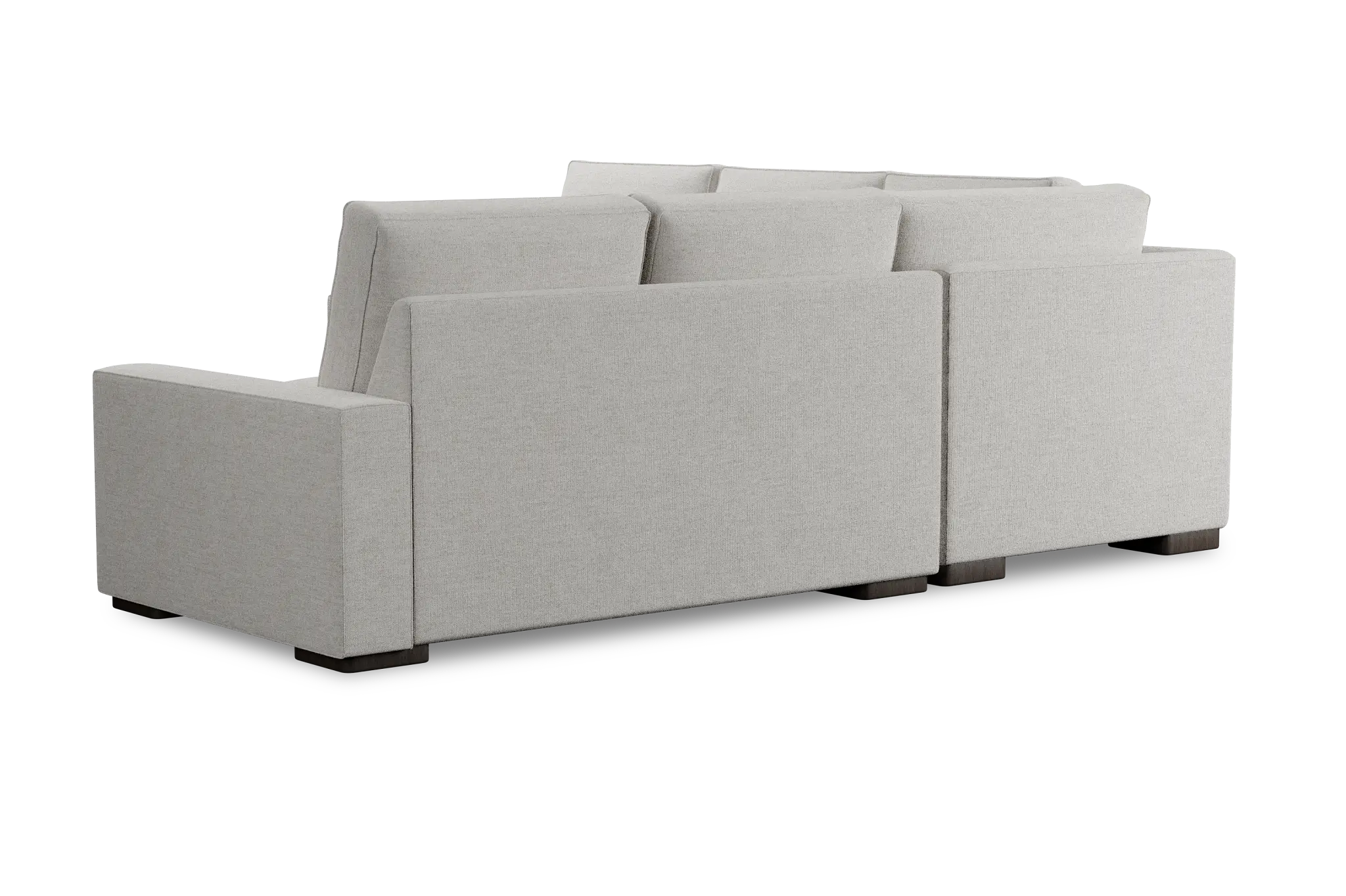 Edgewater Maguire Ivory Small Two-arm Sectional Edgewater Maguire Ivory Small Two-arm Sectional