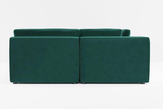 Destin Joya Green Velvet 8-piece Pit Sectional
