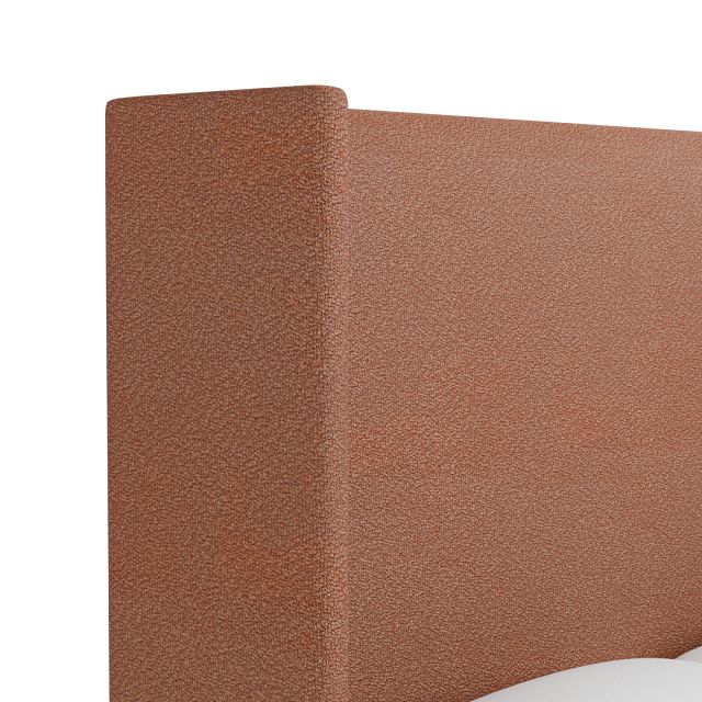Captiva Sutton Orange 60" Upholstered Shelter Bed