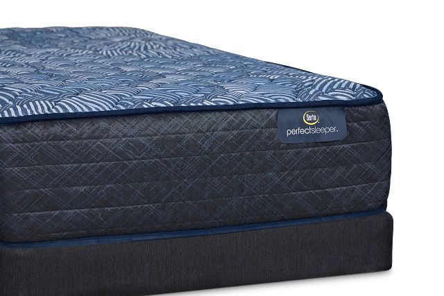 Serta Perfect Sleeper Cobalt Calm Extra Firm Low-profile Mattress Set