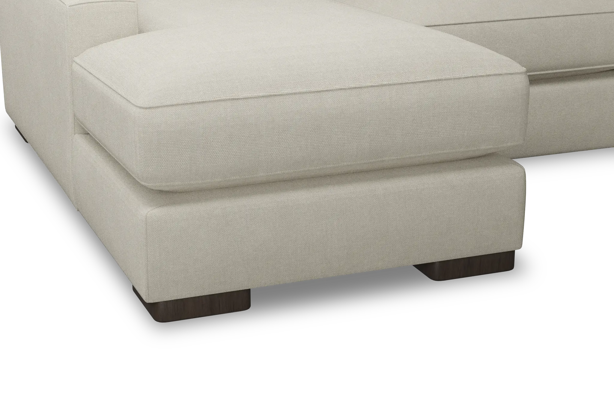 Edgewater Suave Beige Large Left Chaise Sectional Edgewater Suave Beige Large Left Chaise Sectional
