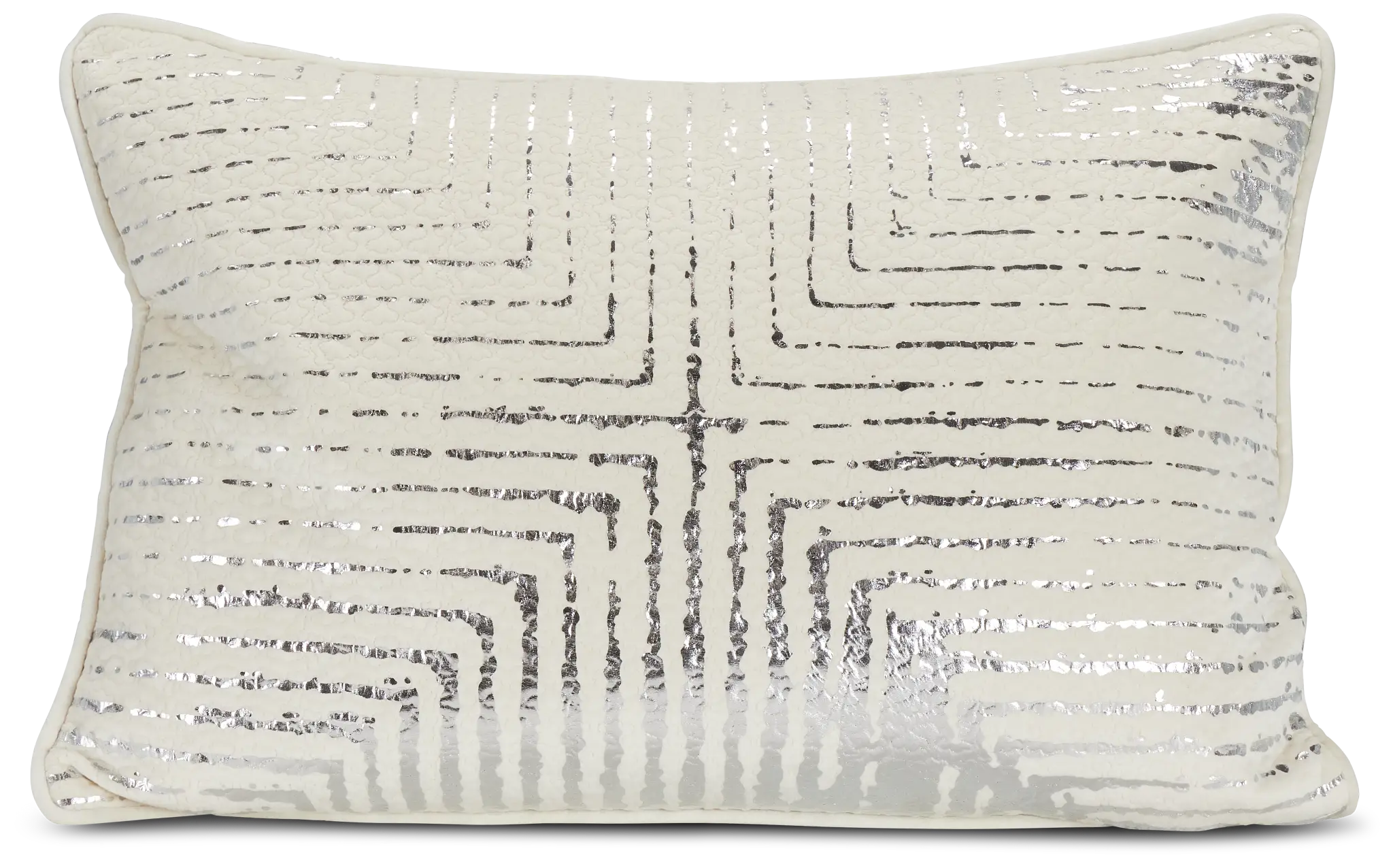 Lara Ivory Velvet Lumbar Accent Pillow Lara Ivory Velvet Lumbar Accent Pillow