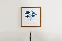 Avianna Blue Canvas Wall Art