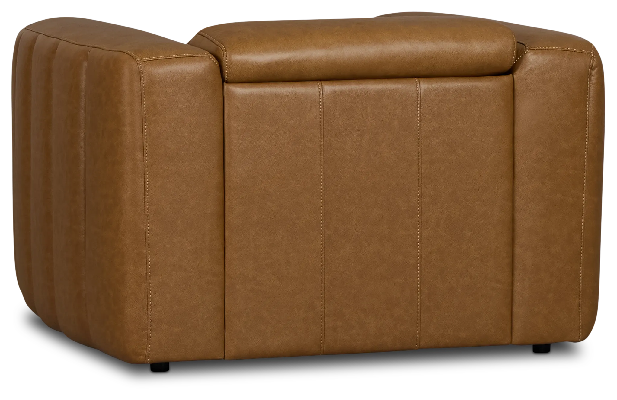Jace Medium Brown Lthr/vinyl Power Recliner