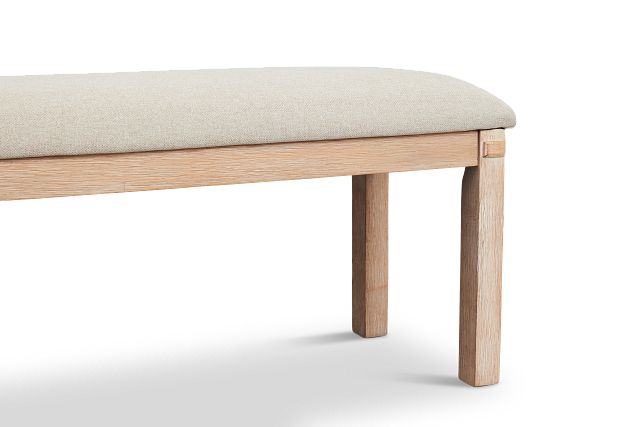 Park City Light Tone Dining Bench