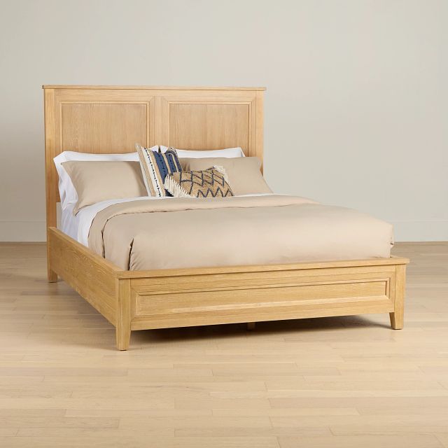 Nantucket Light Tone Panel Bed