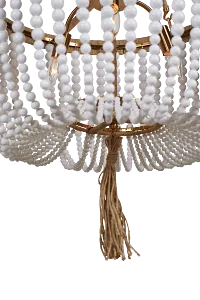 Larsen White Small Chandelier