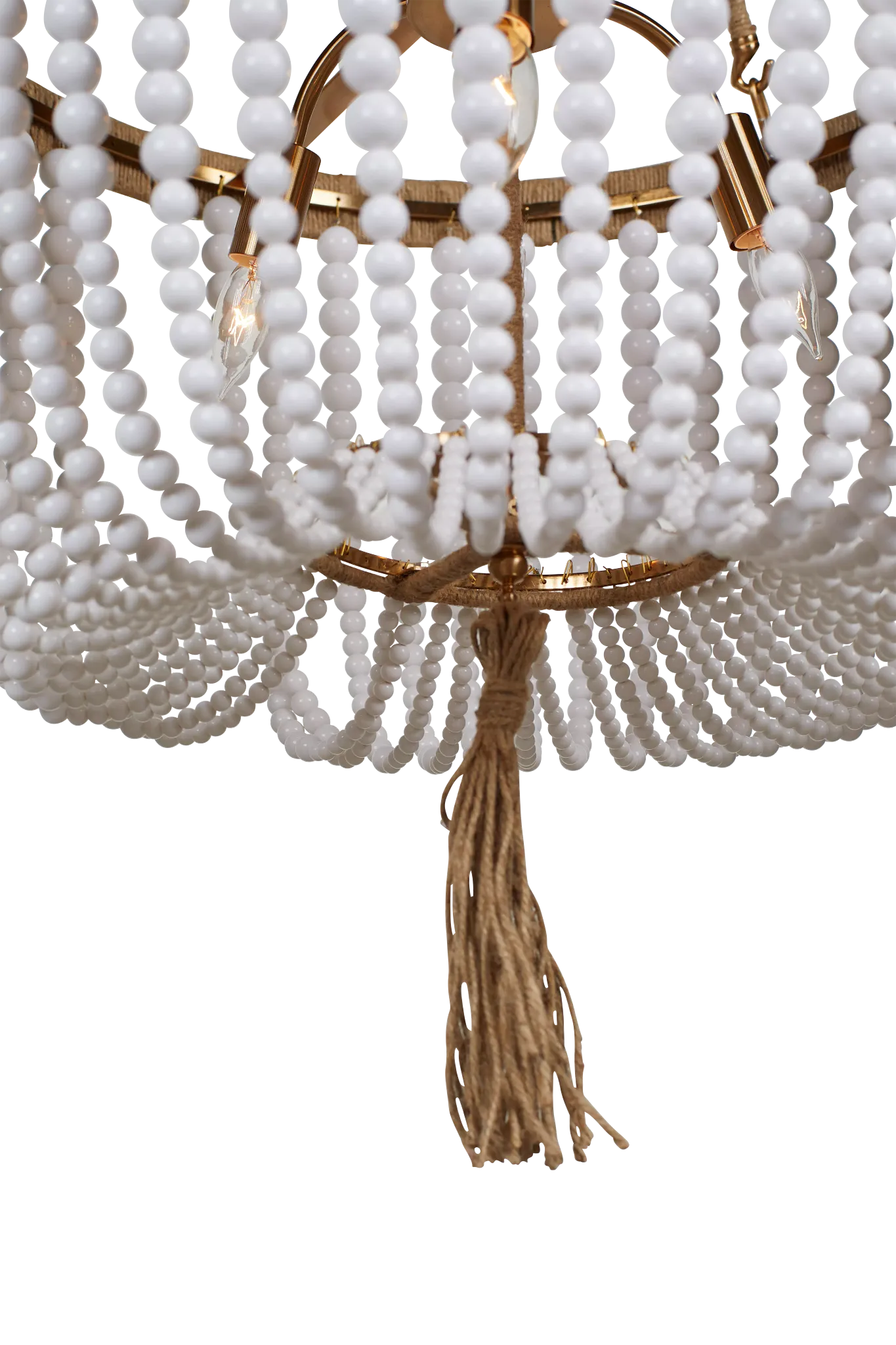 Larsen White Small Chandelier
